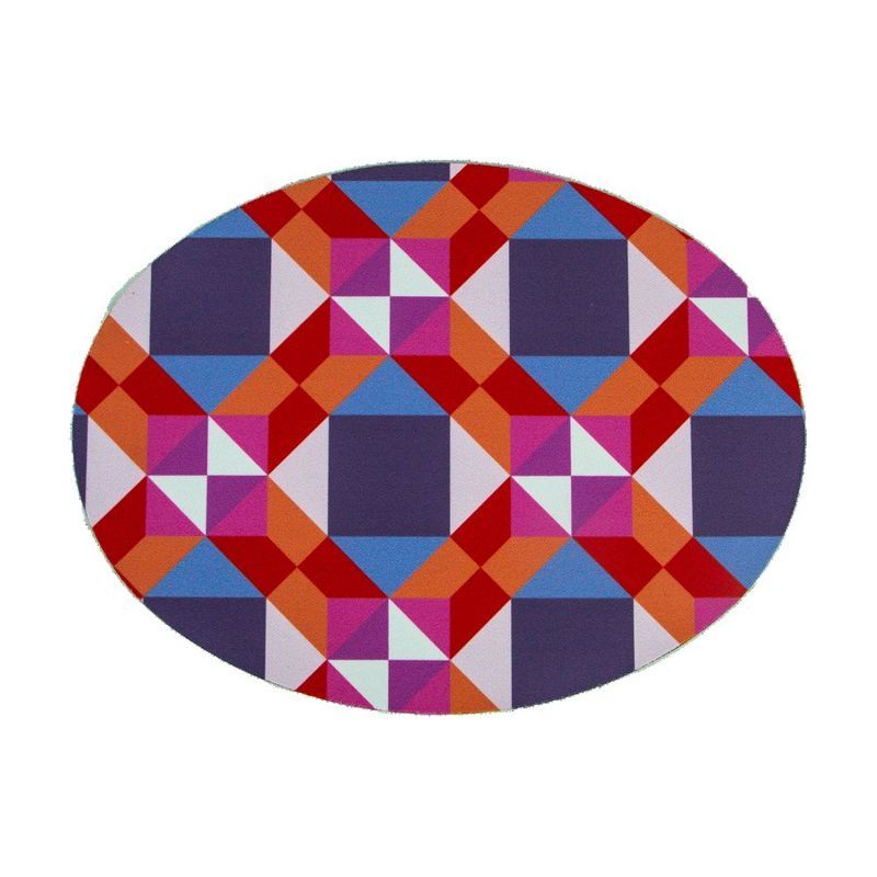 Oval Shape Soft Mouse Pad 9 x 6.75 Inch