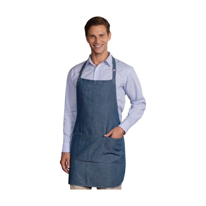 Cotton Denim Bib Apron