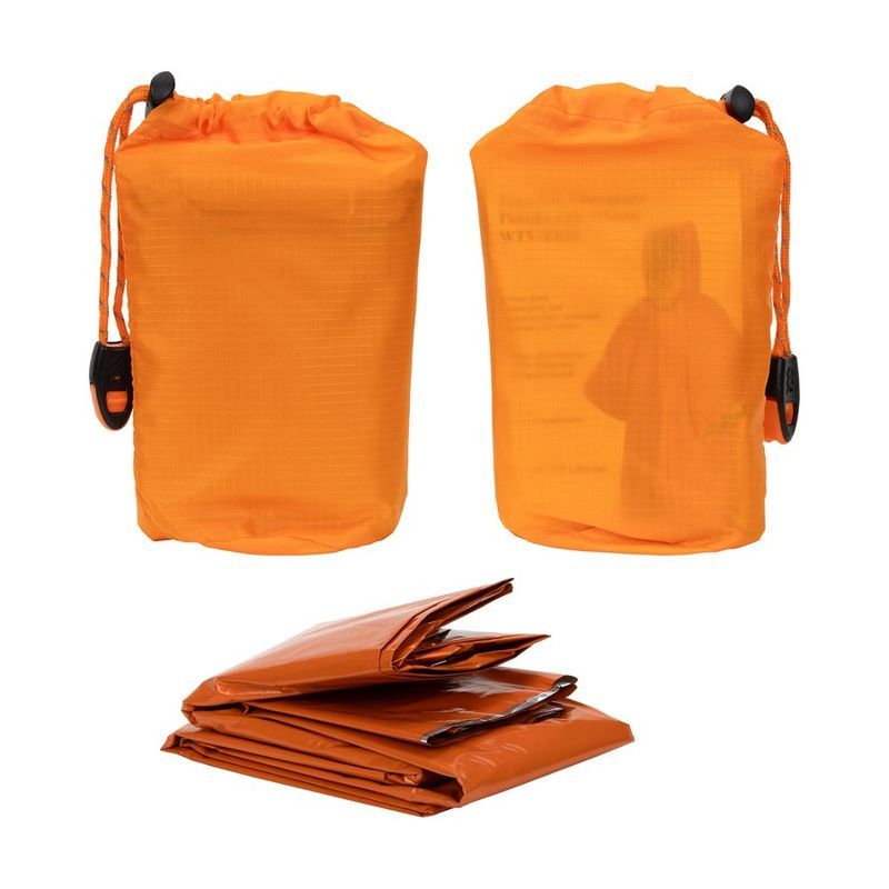 Emergency Poncho with Whistle