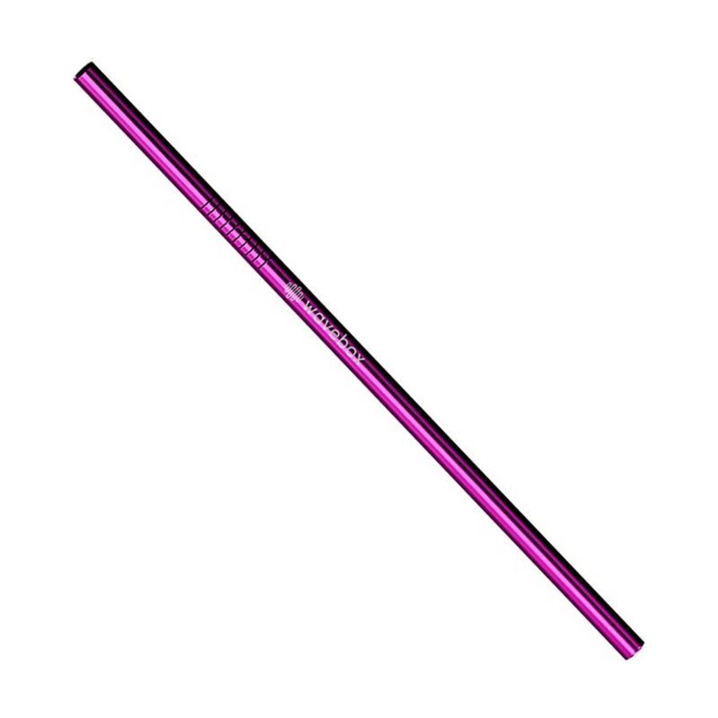 Straight Stainless Steel Straw - Violet