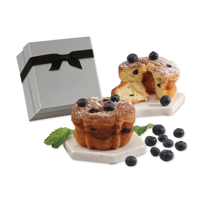 Single-Serve Blueberry Coffee Cake