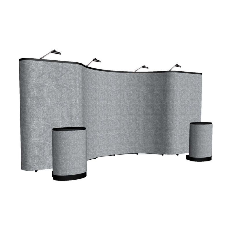 20 ft Combination ARISE Floor Display Kit, Fabric