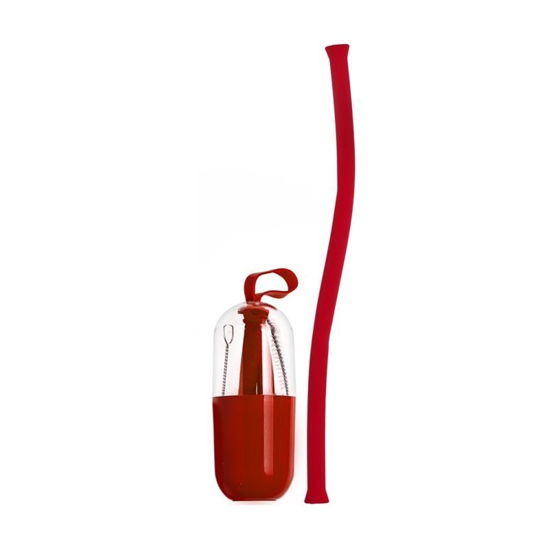 Silicone Straw Travel Kit