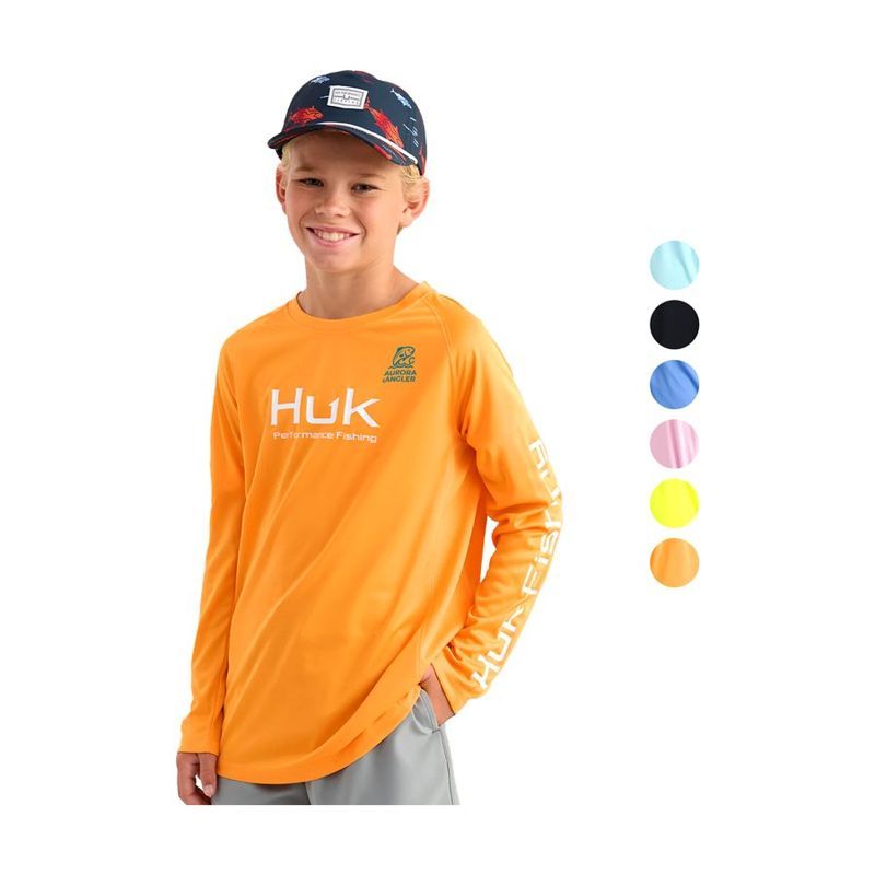 Huk Youth Performance Fishing Shirt