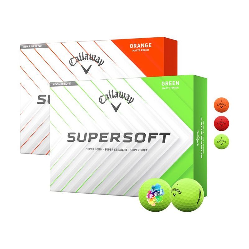 Callaway Supersoft Matte Golf Balls, 12 Pack