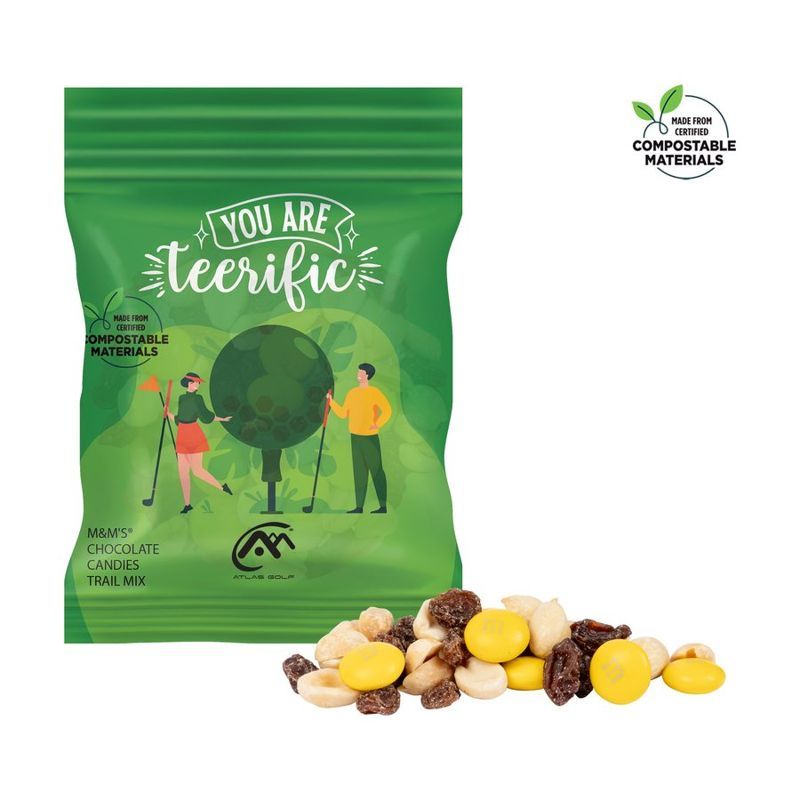 2 oz Eco Digibag with Color Choice M&M'S Trail Mix
