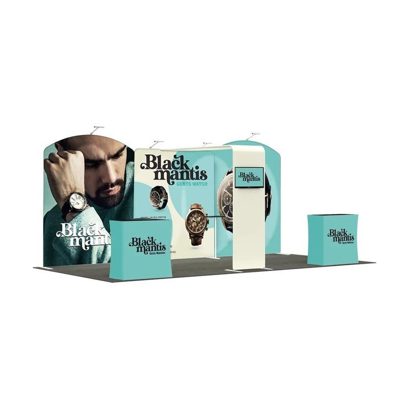 20 ft Inline Trade Show Booth Package
