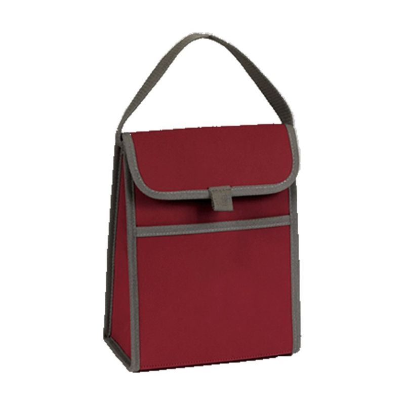 Washable Kraft Paper 6-Pack Cooler Lunch Bag