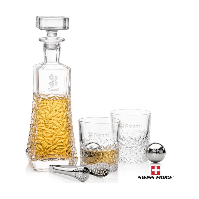 Burnell Decanter Set with Ice Balls