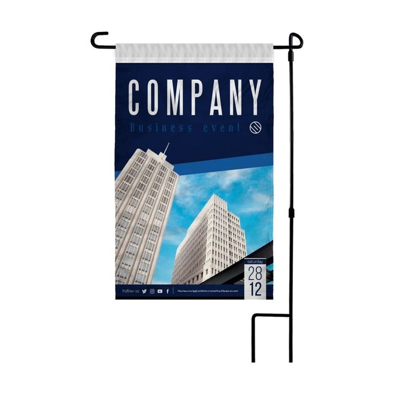 Custom Digital Print Garden Flag, 12" x 18"