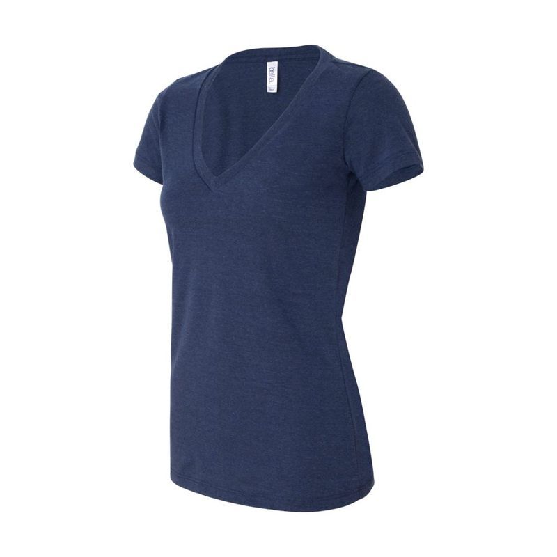 BELLA+CANVAS Women's Triblend Deep V-Neck Tee