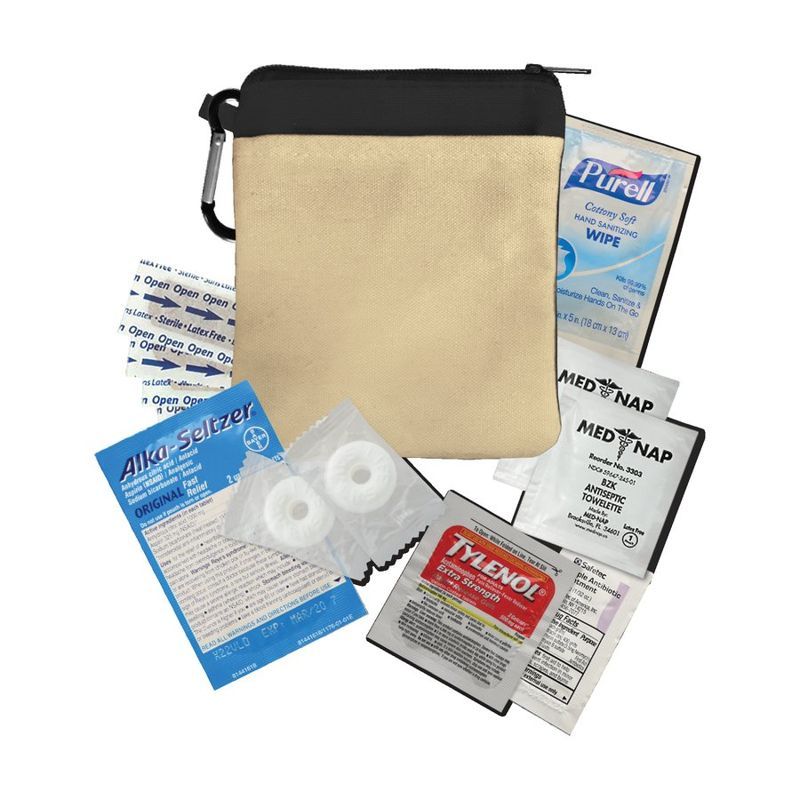 Recovery Zipper Pouch First Aid Kit, 12 Piece