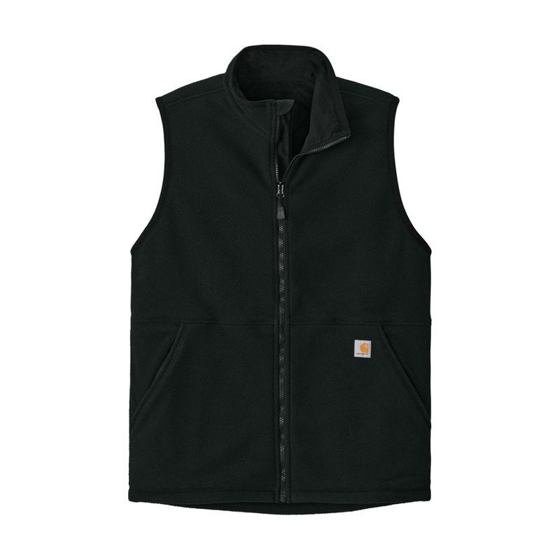 Textured Fleece Vest