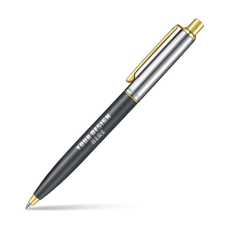 Sheaffer Sentinel 334 Matte Black Gold Trim Ballpoint Pen