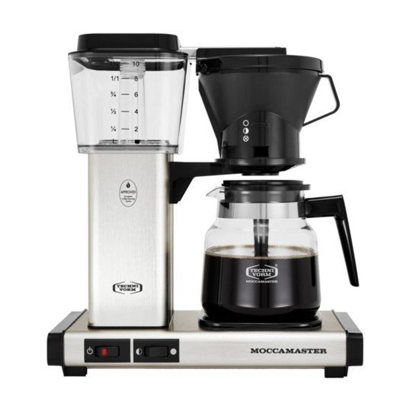 Moccamaster KB Coffee Maker Brushed Silver