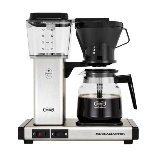 Moccamaster KB Coffee Maker Brushed Silver