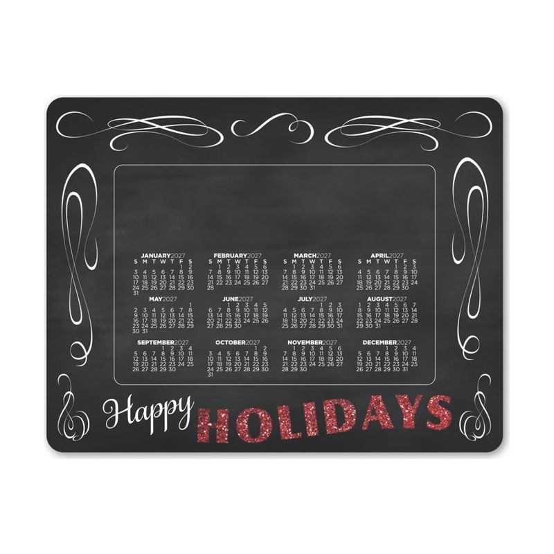 Holiday Calendar Punch Out Picture Frame