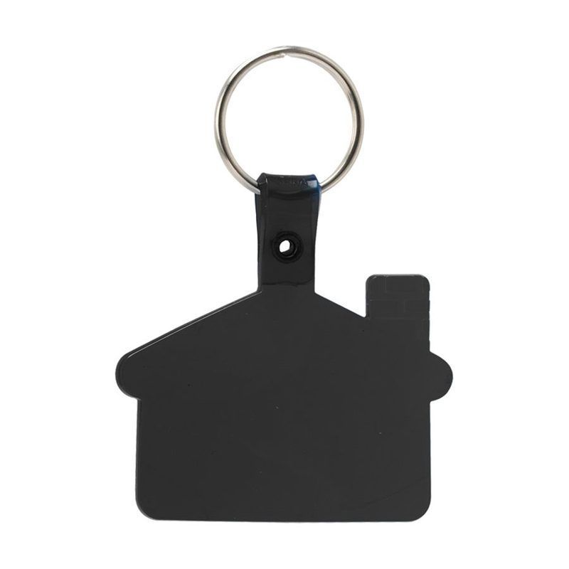 House-Shaped Soft Key Tag