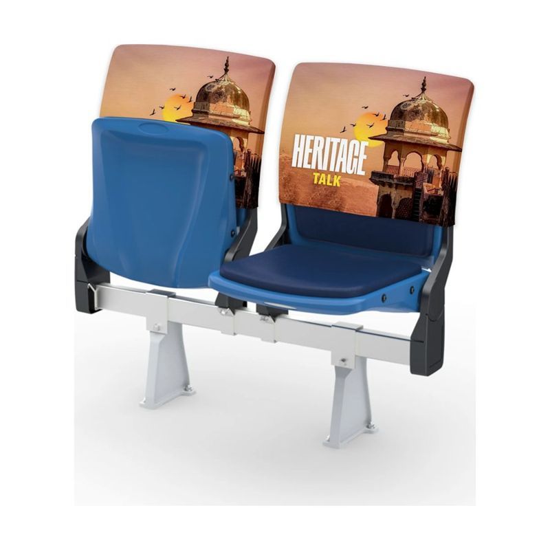 Custom Stadium Chair Back Cover 20 x 18 - Single Sided
