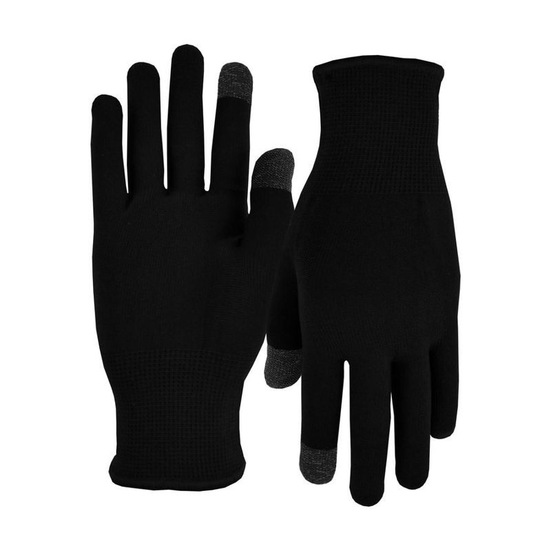 Touchscreen Runners Gloves with Oversized Logo