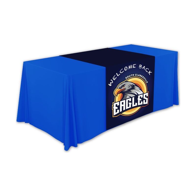 6 ft Table Cover and 30 x 60 in Table Runner Set