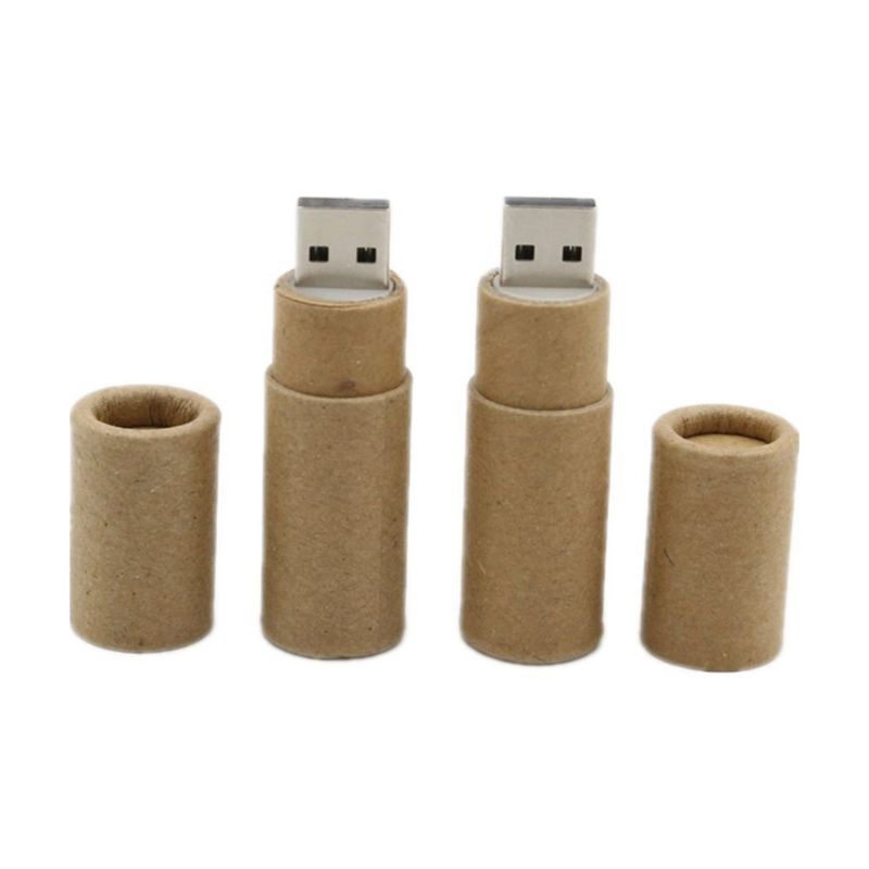 Round Paper USB Flash Drive