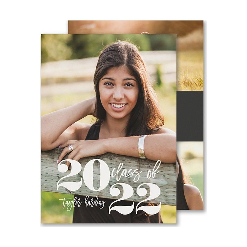 Split Year Graduation Invitation