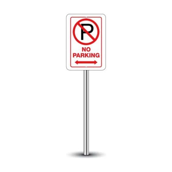 No Parking Sign 1 ft x 1 ft