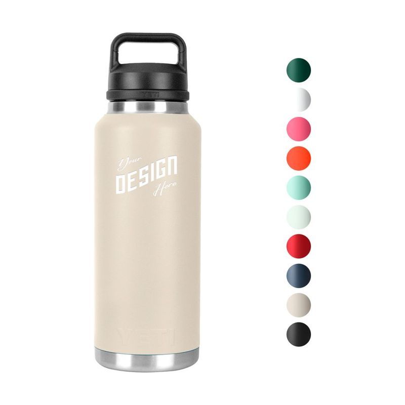 YETI 46 oz Rambler Stainless Water Bottle with Chug Cap