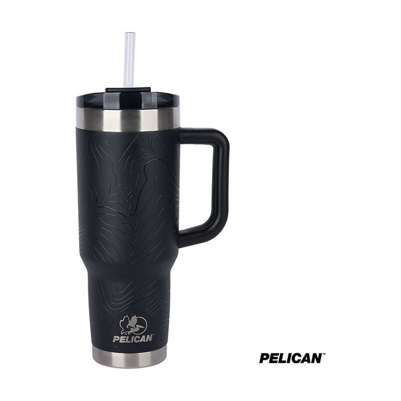 40 oz Pelican Porter Topographical Recycled Tumbler
