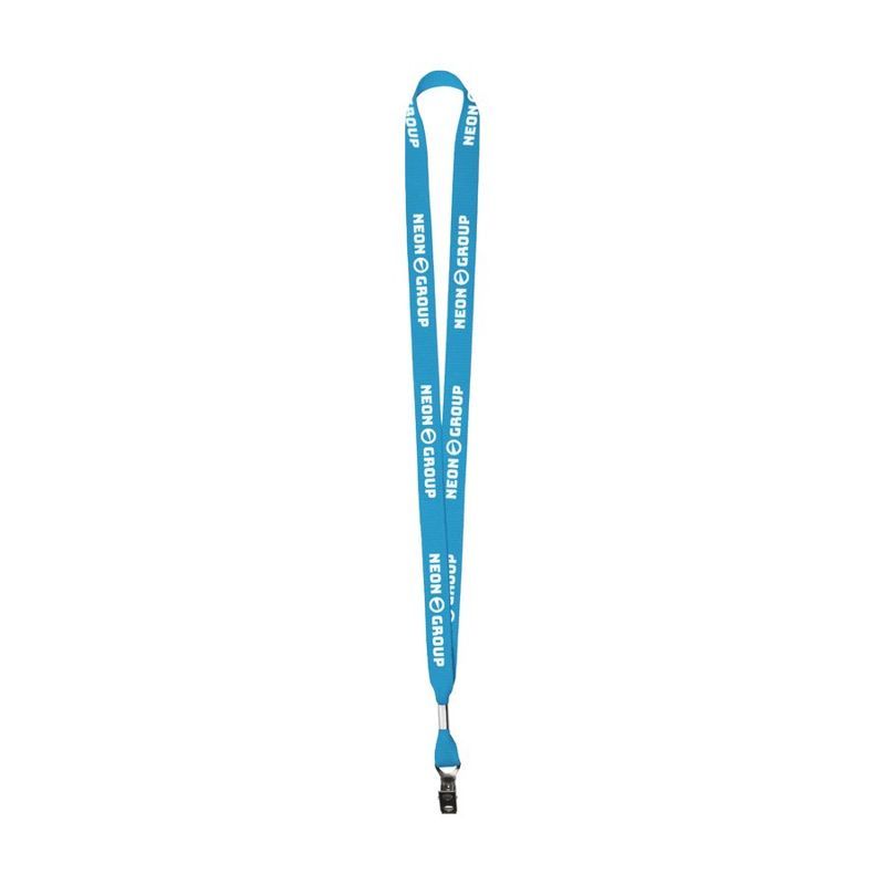 5/8" Neon Polyester Web Lanyard