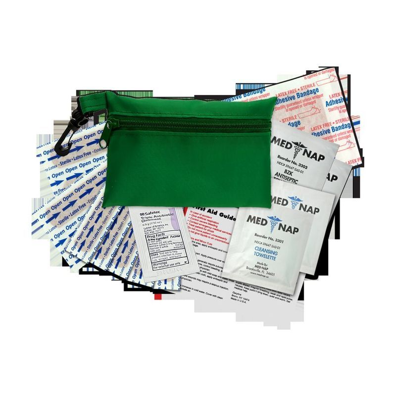 Zip Pouch First Aid Kit, 16 Piece