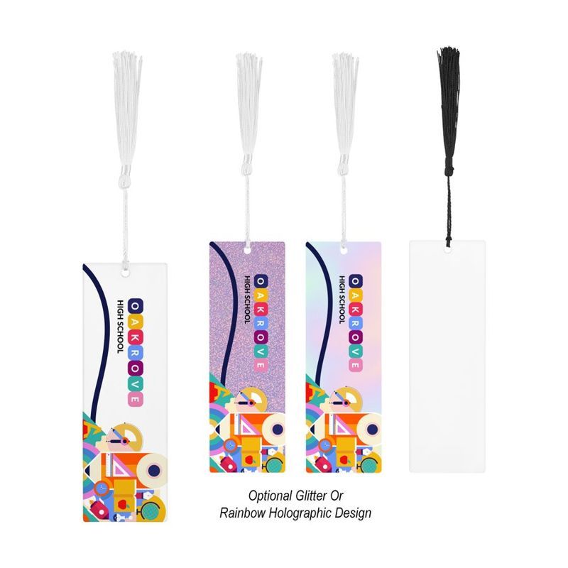 Large Acrylic Bookmark with Tassel