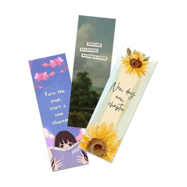 Printed Bookmark, 2 x 3.5 in, Front Only