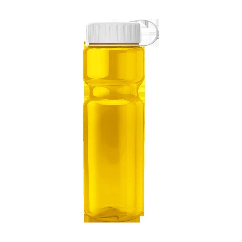 28 oz Recycled Sport Bottle With Tethered Lid