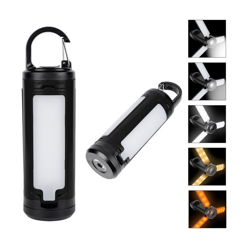 LED Multi-Function Rechargeable Lantern with Carabiner