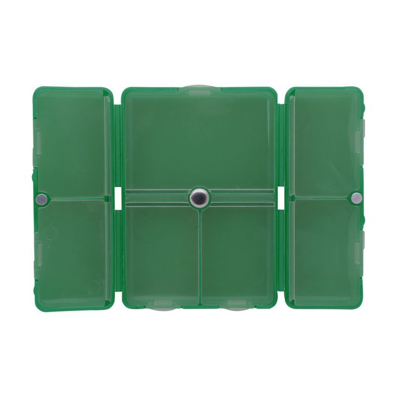 Magnetic Dual-Open Pill Box
