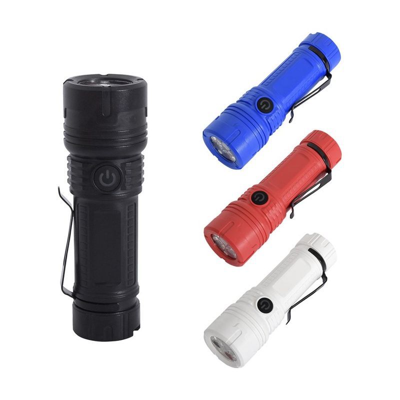 Rechargeable LED Clip Flashlight