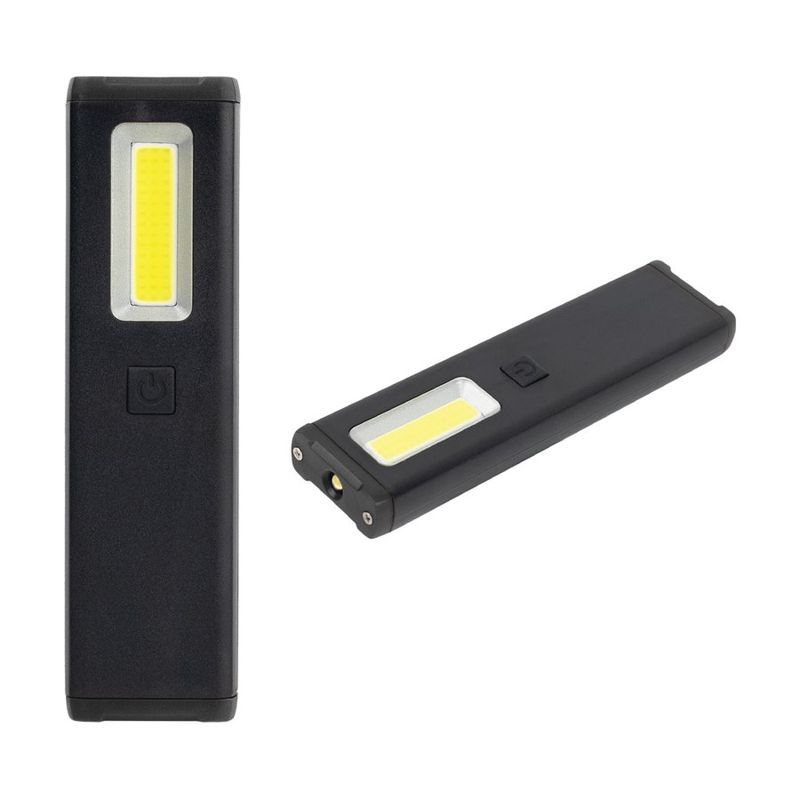 Rechargeable Slim Clip COB Flashlight