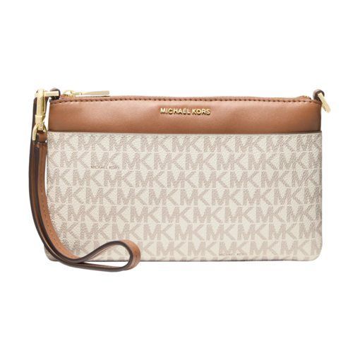Michael Kors Jet Set Medium Signature Logo Wristlet