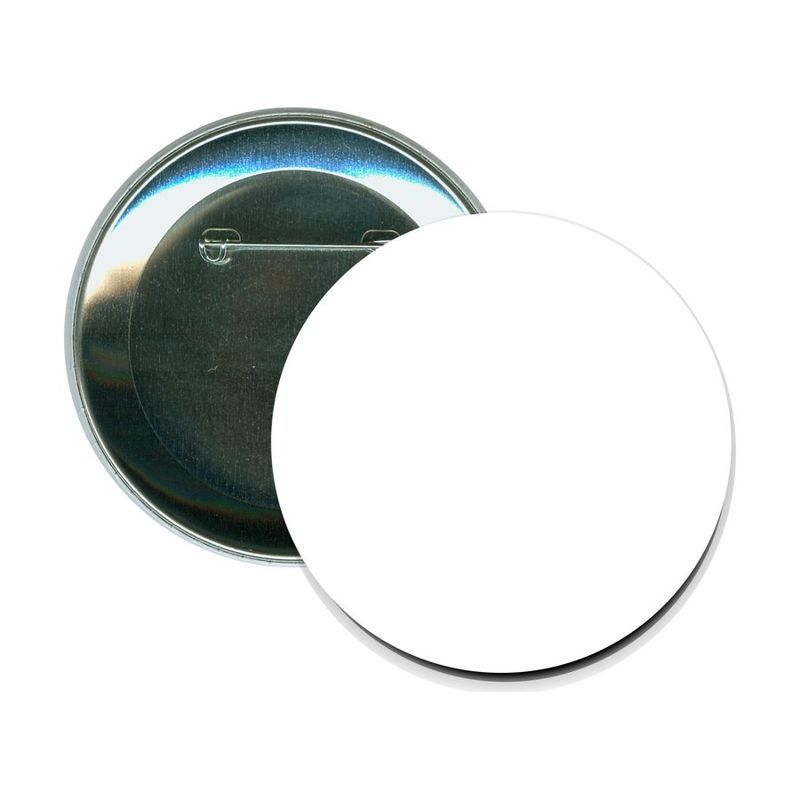 3" Round Pin-Back Button
