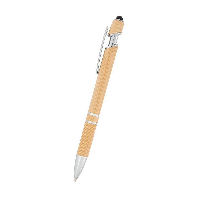 Bamboo Incline Pen with Stylus