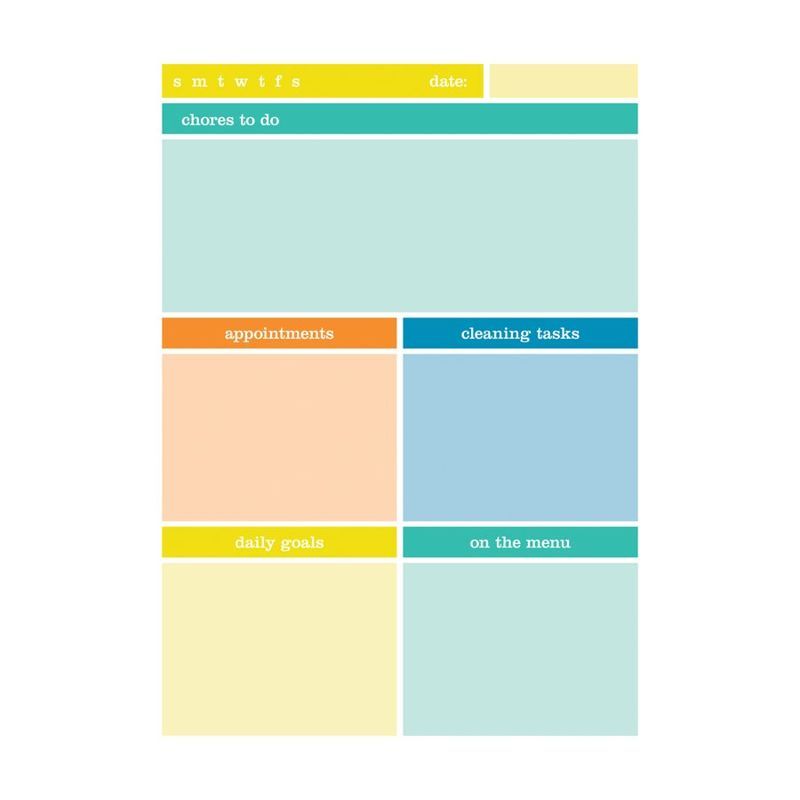 Large Sticky Note Pad, 6 x 9 Inch, 25 Sheets