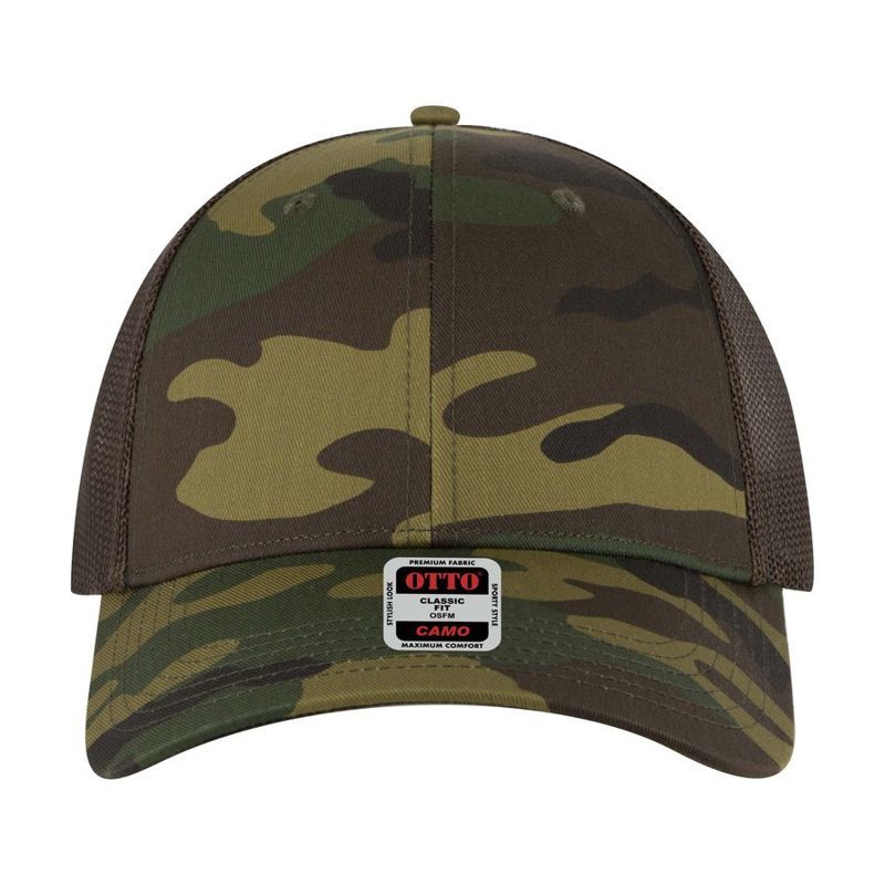 OTTO Cap Camouflage Low Profile Trucker Hat