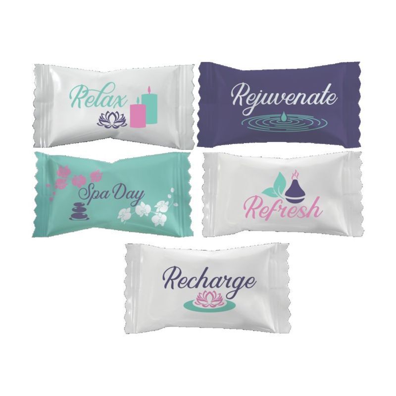 Assorted Fruit Balls in Spa Assortment Wrappers