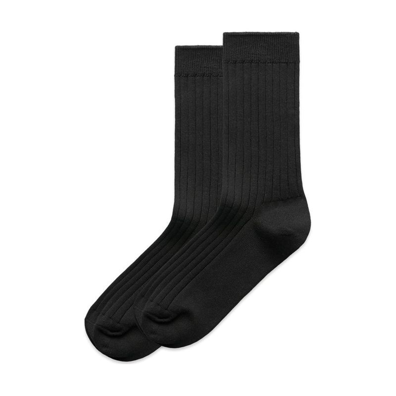 Women's Rib Socks, 2 Pairs