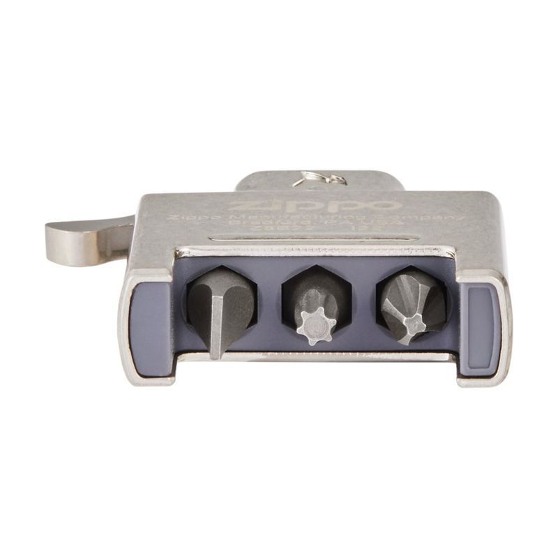 Zippo Bit Safe Screwdriver, Satin Chrome