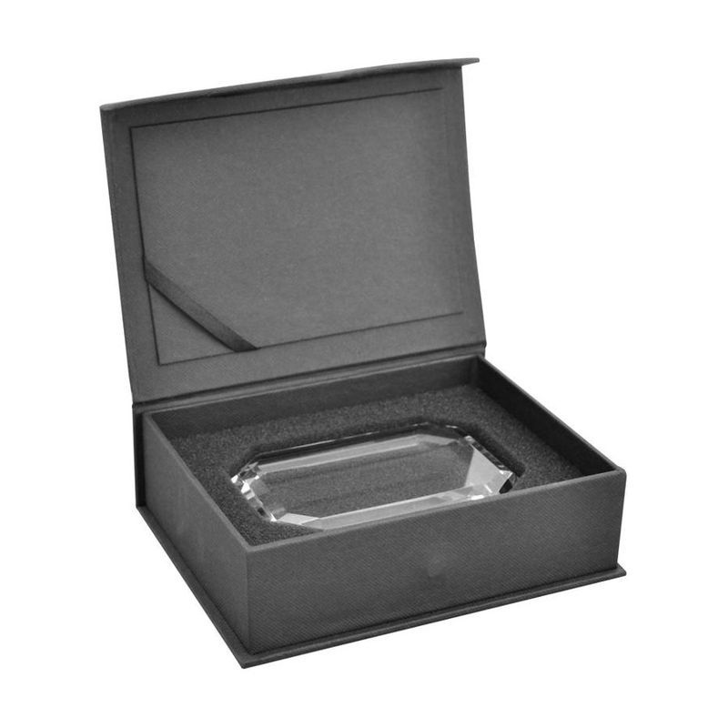 Faceted Rectangle Paperweight