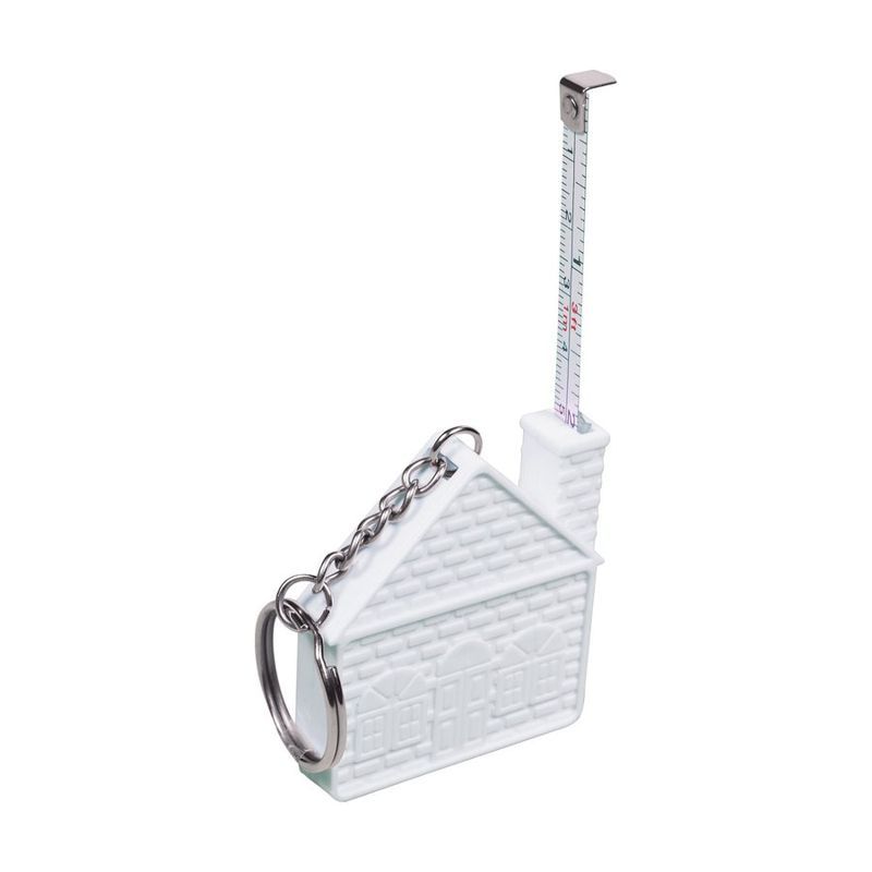 House Tape Measure Key Chain 3 ft.