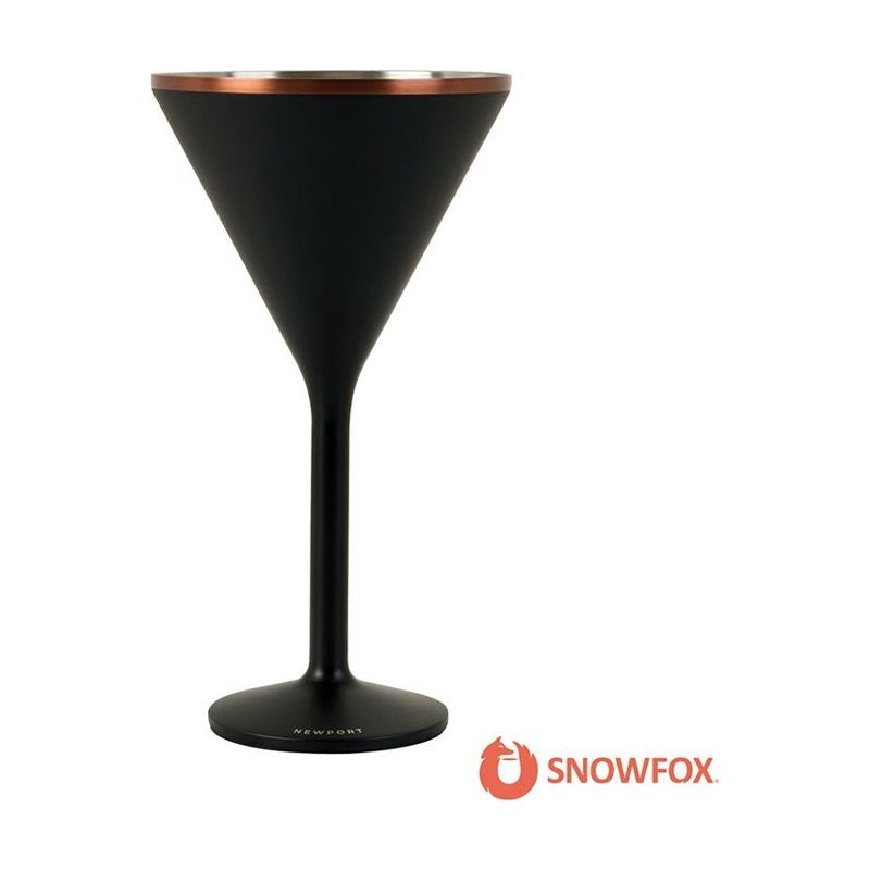 8 Oz. Double Wall Stemmed Martini Glass